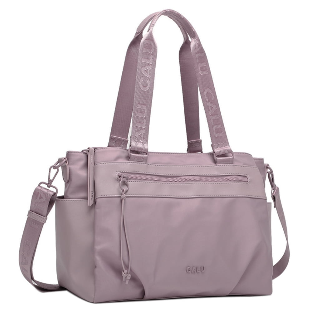 Calu Bags - Cartera Bolso Shimmer Doble Uso Malva Calu