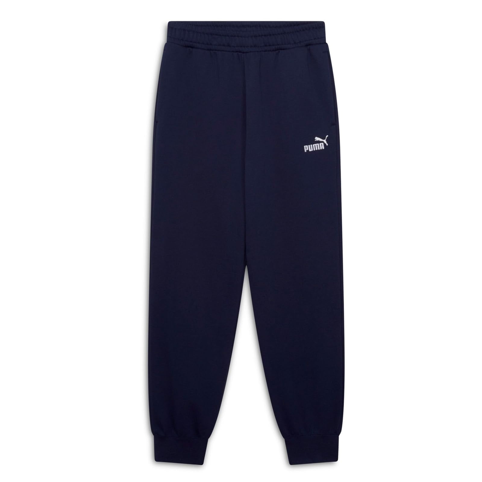 Pantalones Deportivos Puma Essentials De Forro Polar Azul Marino Grande Y Alto Para Hombre, Talla M