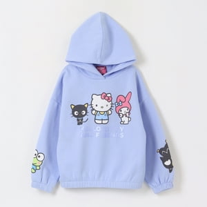 Polerón Niña Hoodie Friends Morado Hello Kitty