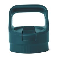 Tapa De Paja Para Botella Yeti Yonder, Color Agave, Color Verde Azulado