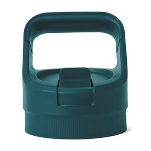 Tapa De Paja Para Botella Yeti Yonder, Color Agave, Color Verde Azulado