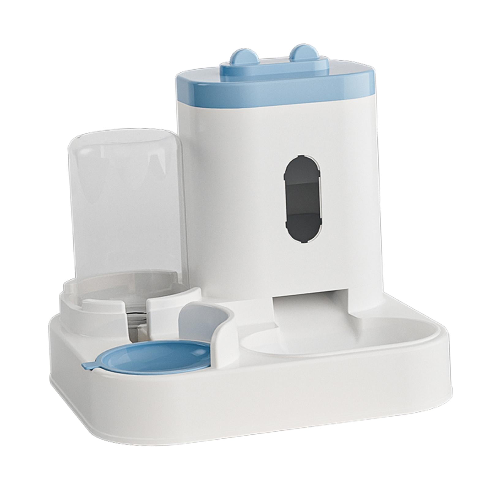 Cuenco De Agua Para Perros Y Comida Para Gatos, Alimentador Automático Para Mascotas Duradero 2 En 1 De Gran Capacidad