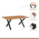 thumbnail image 4 of Mesa industrial Color Madera y Metal Cross 180x90, 4 of 4