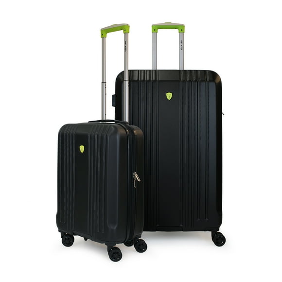 Pack 2 maletas S+L Olympia 10k y 23k negra-verde