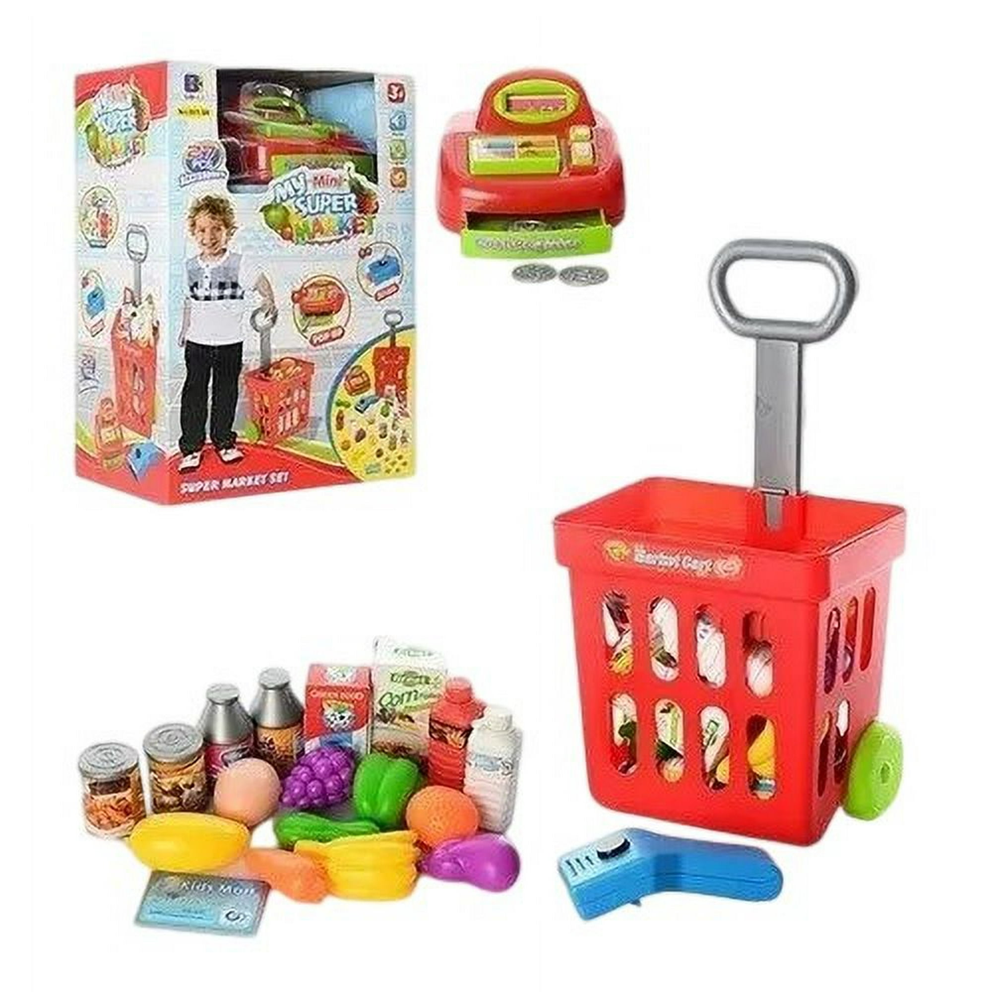 Genérico - Carrito De Compras Para Niños Pequeños Mini Market