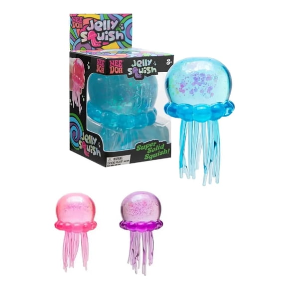 Juguete Antiestrés Sensorial Medusa Jelly Squishy