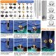 thumbnail image 5 of Kit de Herramientas de Costura BAGERLA – 273 Piezas para Cuero, 5 of 8