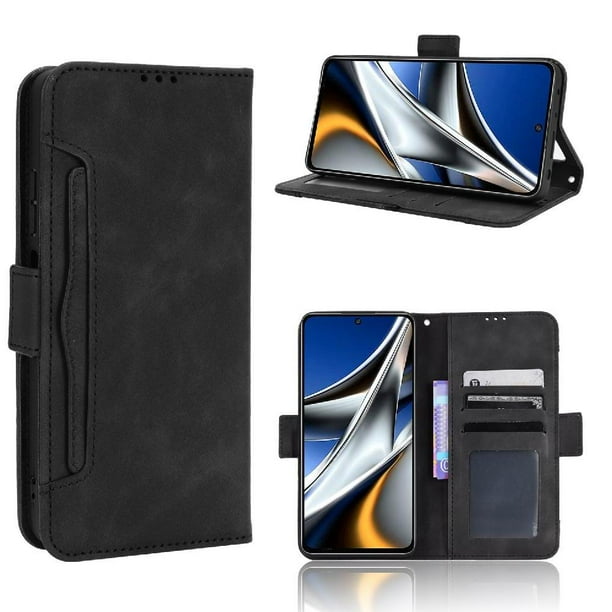 Funda Cartera Magnética para Xiaomi POCO X4 PRO 5G- Tarjetero Desmontable, Cuero PU, Soporte