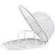 thumbnail image 1 of Gorras de béisbol para lavar sombreros, jaulas, para adultos y niños, blancas, 1 of 7
