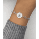 thumbnail image 2 of Pulsera san benito protector plata fina 925 con circones #3, 2 of 3