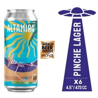 Cerveceria Altamira - Cerveza Altamira Pinche Lager 6X473Cc
