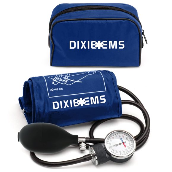 Monitor de presión arterial Dixie EMS azul real