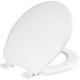 thumbnail image 1 of Asiento para inodoro Bemis Ashland Modern Wood de cierre lento, blanco, 1 of 7