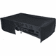 thumbnail image 3 of Funda protectora anti-polvo para PS5 Pro, modo horizontal para Disc & Digital Console, tela Oxford antiarañazos impermeable fácil acceso al puerto del cable - con ribetes negros, 3 of 9