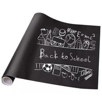 Movi - Pizarra Adhesiva Negra Para Tiza Lienzo Creativo