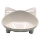 thumbnail image 1 of Lindo Tazón De Fuente De Agua Con Forma De Orejas De Gato Para Mascotas, Cuenco Ancho Antideslizante, Blanco, 1 of 5