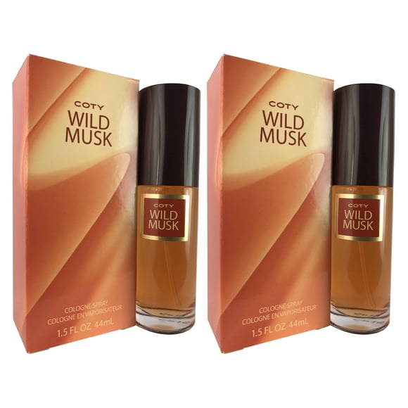 Set Perfume Coty Wild Musk Spray 2 Pack 45 ml Mujer
