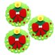 thumbnail image 3 of kit de fieltro de aguja de bolsa de regalo de navidad diy para principiantes flor de navidad, 3 of 5