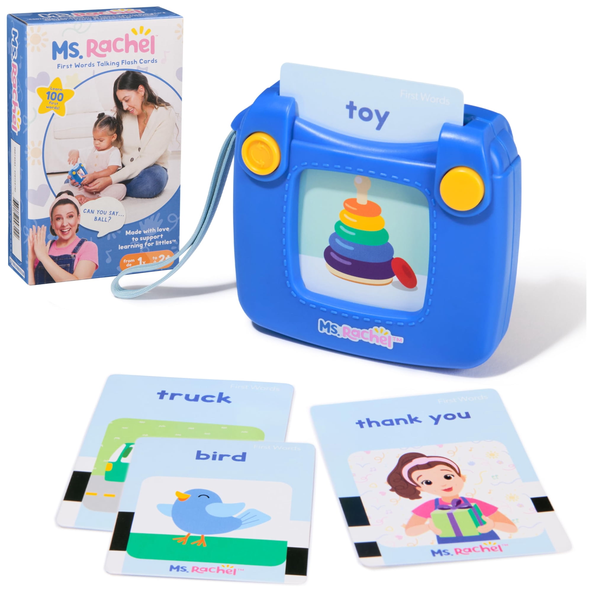 Tarjetas Didácticas Parlantes Ms. Rachel De 100 Palabras Con Lector Electrónico