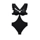 thumbnail image 3 of Trikini con vuelos negro Talla L, 3 of 4