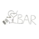 thumbnail image 3 of Lámpara de Neon LED BAR USB/Batería para Bar, Decoración de Fiesta, Roja, 3 of 3