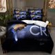 thumbnail image 1 of Soccer CR7 Duvet Cover, Ronaldo Microfiber Bedding Set 3PC Kids Comforter Cover Set, 1 of 3