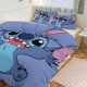 thumbnail image 1 of Stitch Print Bedding Set Pattern Duvet Cove Set 3 Pieces 1 Quilt Cover And 2 Pillowcases for Women Men Teens, 1 of 5