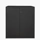 thumbnail image 1 of Gabinete Oficina Alto Metálico con Puertas Negro, 1 of 3