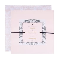 Hallmark - Tarjeta De Aniversario Con Diseño Distintivo De Hija Y Yerno