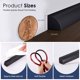 thumbnail image 4 of Moldura flexible en forma de cuarto redondo PATTENGO, 3 m, goma negra, 4 of 7