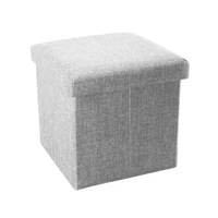 Crusec - Puff Silla Baul Organizador Multifuncional 30Cm X 30Cm