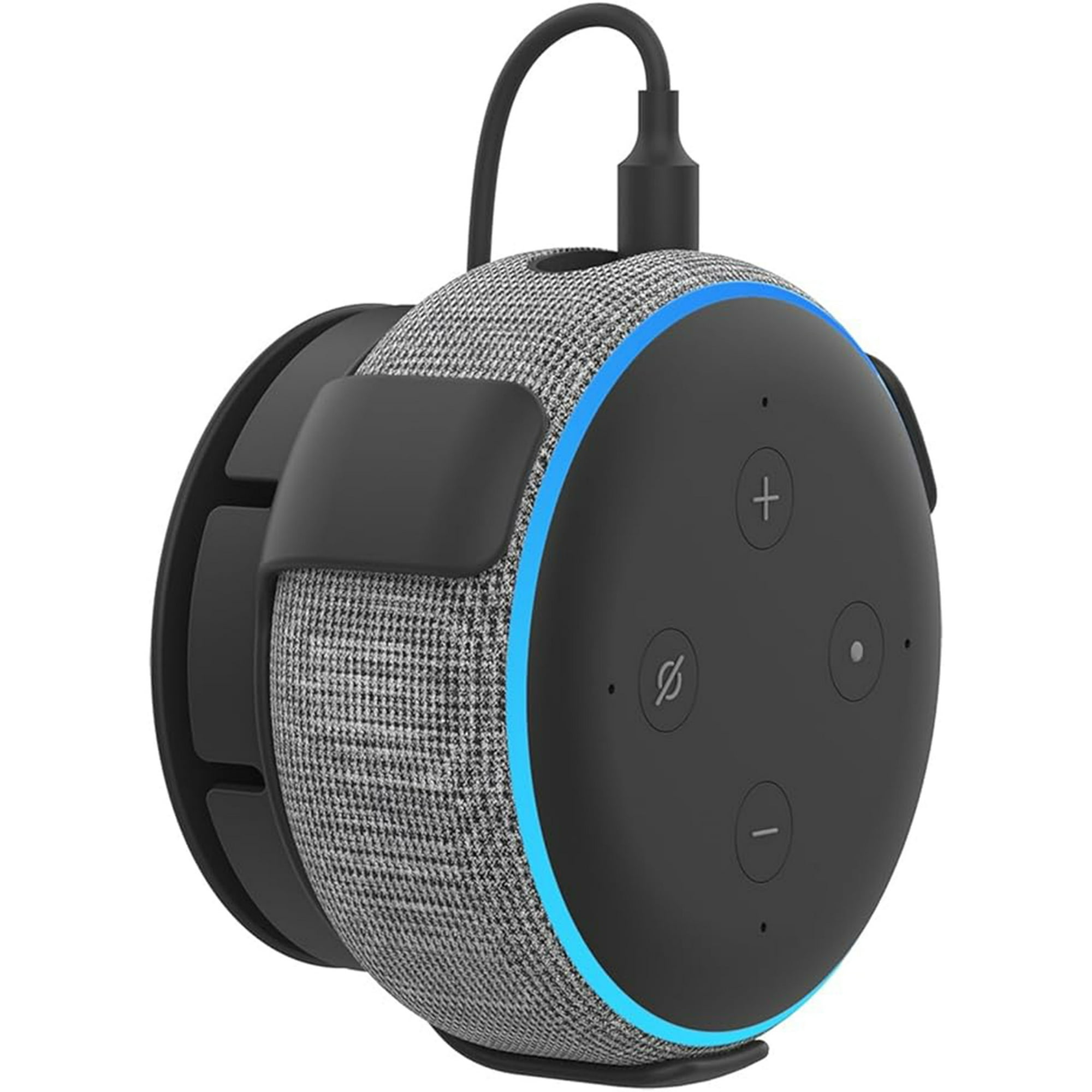 Veat00l - Soporte De Montaje En Pared Salida Para Echo Dot De 3.ª Generación | Accesorios Que Ahorran Espacio Para Gestión Cables