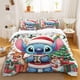 thumbnail image 1 of Christmas Stitch Bedding Sets Kids Duvet Cover Set With Pillowcase Twin Full Queen King Bedclothes Bed Linen For Boys Girls, 1 of 5