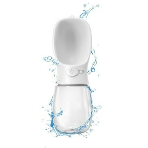 Veatool - Botella De Agua Portátil Para Mascotas, 350 Ml, Bebedero A Prueba De Fugas, Se Maneja Con Una Sola Mano, Para Paseos Al Aire Libre, Senderismo Y Viajes Con Mascotas