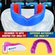 thumbnail image 5 of Protector bucal Oral Mart azul/rojo para niños, karate, fútbol, 5 of 6