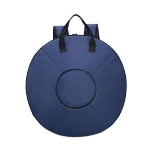Magideal - Bolsa De Tambor De Acero, Bolsa De Tambor De Lengüetas De Acero, Protección De 22 Pulgadas, Doble Hombro Profesional Con Asa, Estuche De Transporte De