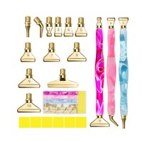 Bothyi - Juego De Herramientas Para Manualidades Con Diamantes, Obras De Arte Para Principiantes, Suministros Para Manualidades Con Diamantes Artiest, Oro