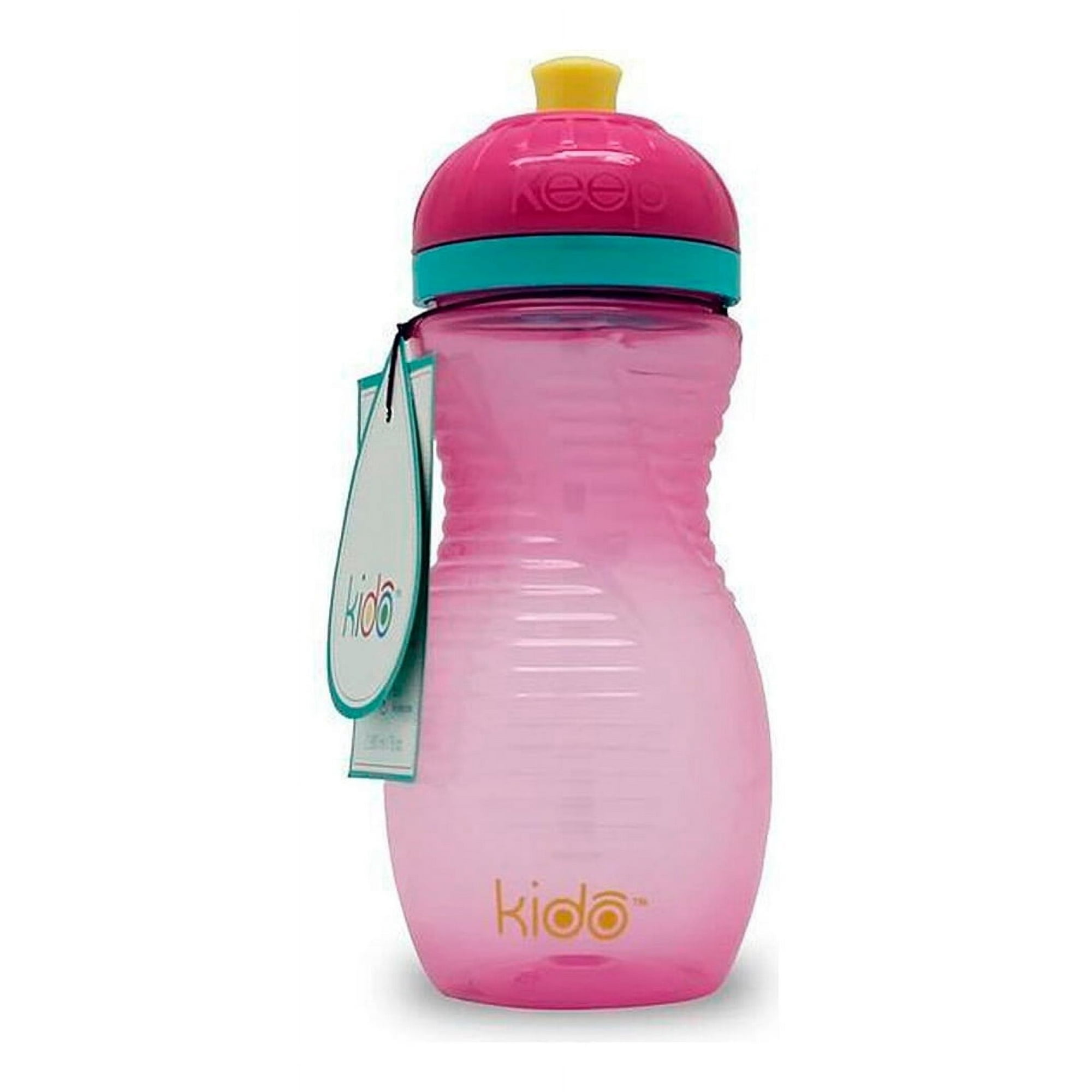 Disparo - Botella Para Tomar Jugos Agua Niños 380 Ml Rosado