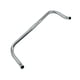 thumbnail image 3 of Manillar de Bicicleta de Montaña, Manillar de Bicicleta de Carretera, Accesorios de Ciclismo, Manillar de Aluminio con Megáfono para Bicicletas de Ciu Plata, 3 of 5
