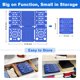 thumbnail image 4 of Carpeta de camisas BoxLegend Laundry Sorter Helper, azul, 4 of 8