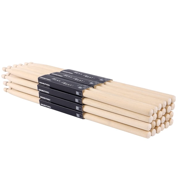 Baquetas OIETON 5A Classic de madera de arce para adultos y niños