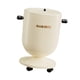 thumbnail image 4 of Cubo De Basura Grande Con Ruedas, Abierto, Para Cocina, Baño, Sala De Estar, Color Crema, 4 of 5