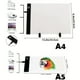 thumbnail image 2 of A5 Ultra-Thin Portable LED Light Box, USB Power Artcraft LED Trace Light Pad For Artists Drawing,Sketching,Diamond Painting, 2 of 4