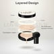 thumbnail image 2 of Base Cushion Luvie Glow IVORY CC Cream con aplicador de cabeza de hongo, 2 of 8
