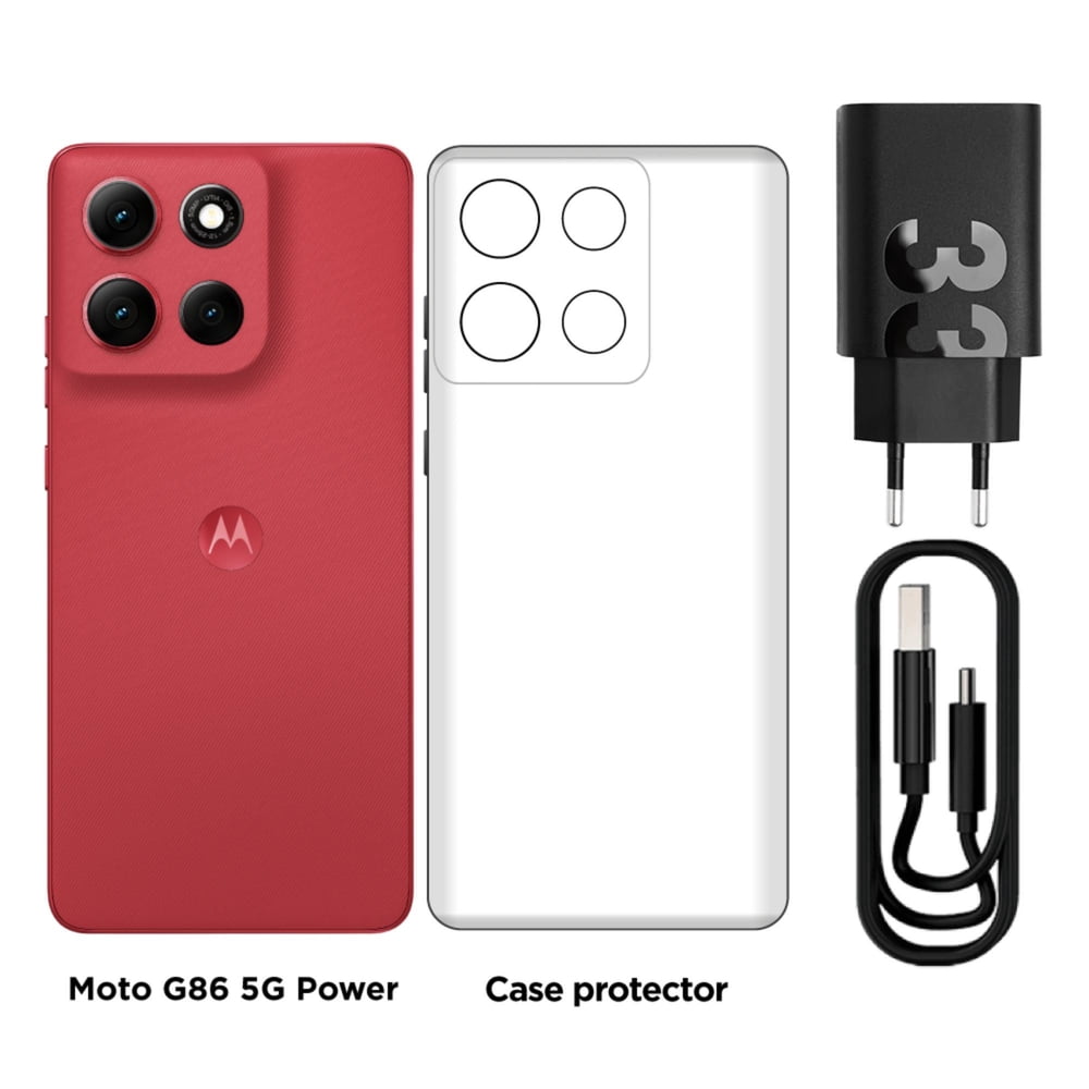 Motorola Moto G86 Power 5G 256GB 8GB Cereza, foto 3