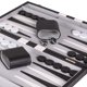 thumbnail image 3 of Set de backgammon Crazy Games Classic con funda de piel de 38 cm, 3 of 5