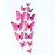 thumbnail image 4 of 12pcs Colorful Simulation Butterfly Wall Stickers, Double-Layer 3D Wall Stickers, Bedroom Decorations, 4 of 5