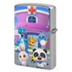 thumbnail image 1 of Babybus-theme Copper Metal Lighter Shell, Premium Replacement Refillable Lighter Case with Durable Metal Construction, Compatible with Zippo and Most Standard Lighter Models, 1 of 6