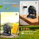 thumbnail image 2 of Ventilador solar JINLICTE 10400 mAh con linterna LED para acampar, 2 of 7