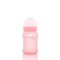 Everyday Baby - Mamadera De Vidrio Healthy 150 Ml Rosado